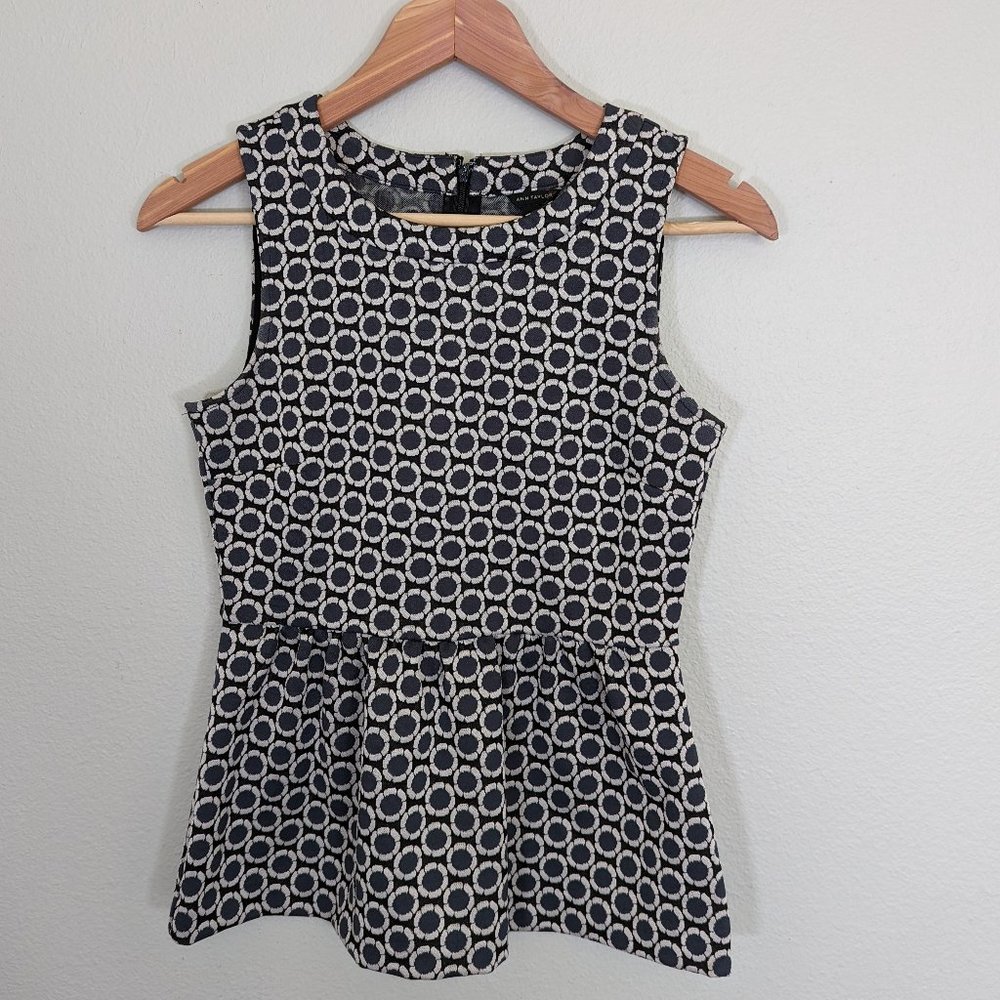 Ann Taylor Peplum Top